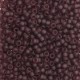 Miyuki rocailles Perlen 11/0 - Matted dark smoky amethyst 11-153F